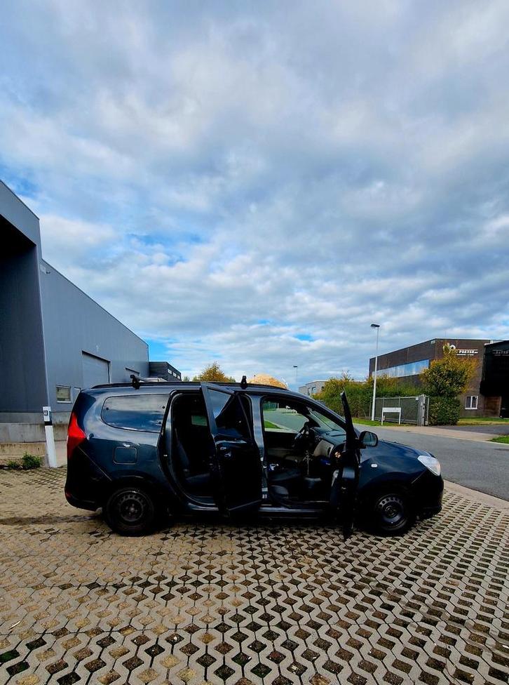 DACIA LODGY 7 PLAATS, Auto's, Dacia, Bedrijf, Te koop, Lodgy, Diesel, Euro 5, Handgeschakeld, Grijs, Onderhoudsboekje, Ophalen