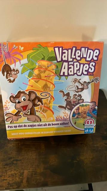 Gezelschapspel  vallende aapjes, Enlèvement, Utilisé