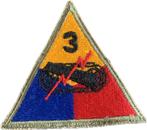 Patch US ww2 3rd Armored Division, Collections, Objets militaires | Seconde Guerre mondiale