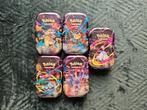 Pokémon TCG Artset 5 Mini Tin Mega Héroïsme / Mega Évolution, Ophalen of Verzenden, Nieuw, Booster