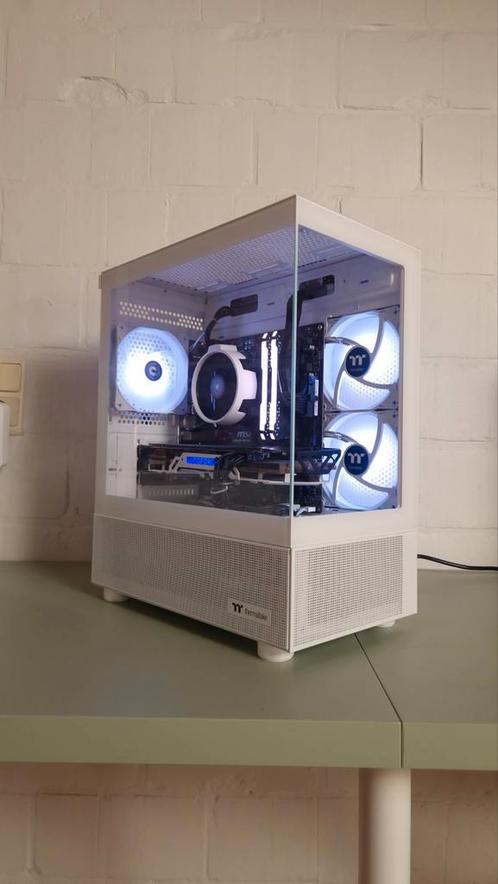 Witte Gaming pc, Computers en Software, Desktop Pc's, Zo goed als nieuw, SSD, Gaming, Ophalen of Verzenden