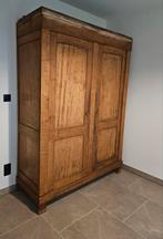 Antieke vestiaire kast kledingkast, Antiek en Kunst, Ophalen