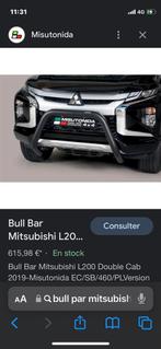 Pare buffle noir, tout nouveau., Autos, Mitsubishi, Achat, Entreprise, Noir, L200