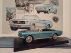 Ford mustang 1964 cabrio schaal 1:24, Ophalen of Verzenden, Nieuw, Auto