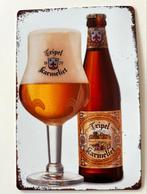 Metalen reclamebord Tripel Karmeliet, Verzamelen, Biermerken, Ophalen of Verzenden, Nieuw, Reclamebord, Plaat of Schild