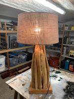 Lampe bois Flotté, Maison & Meubles, Lampes | Lampes de table, Comme neuf, Bois, 75 cm ou plus