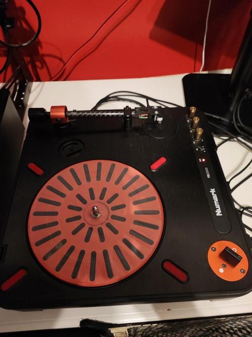 Numark Scratch pt01 MOD (+ Shure M44-7) (+ extra fader), Audio, Tv en Foto, Platenspelers, Zo goed als nieuw, Ophalen of Verzenden
