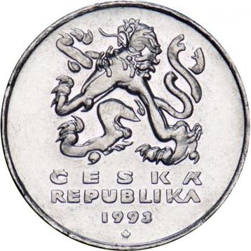 République tchèque 5 korun, 1993