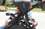 Compacte dubbele kinderwagen - chicco- stroll in 2, Kinderen en Baby's, Kinderwagens en Combinaties, Gebruikt, Met autostoeltje