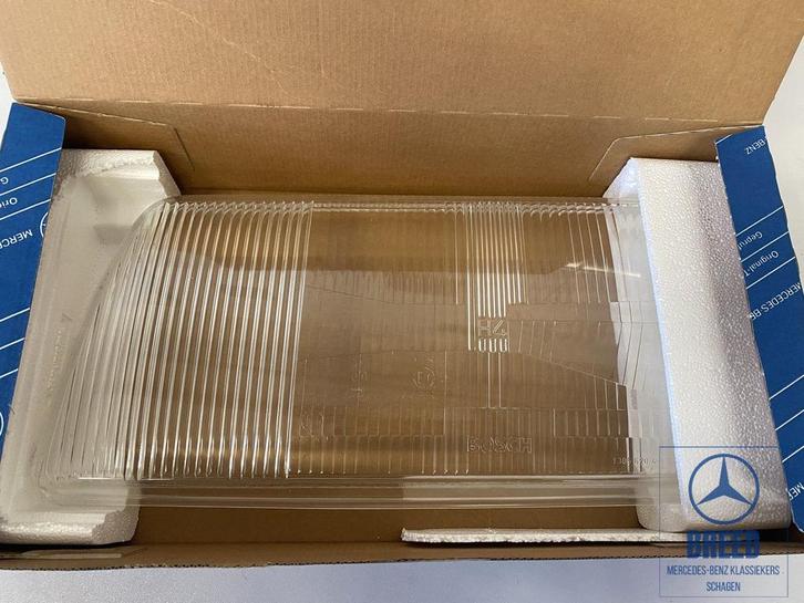 NOS koplampglas links Bosch voor Mercedes-Benz W126, Auto-onderdelen, Verlichting, Mercedes-Benz, Nieuw, Ophalen of Verzenden
