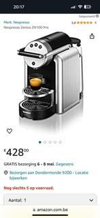 Zenius nespresso koffie apparaat!, Elektronische apparatuur, Koffiezetapparaten, Zo goed als nieuw, Koffiemachine, Ophalen