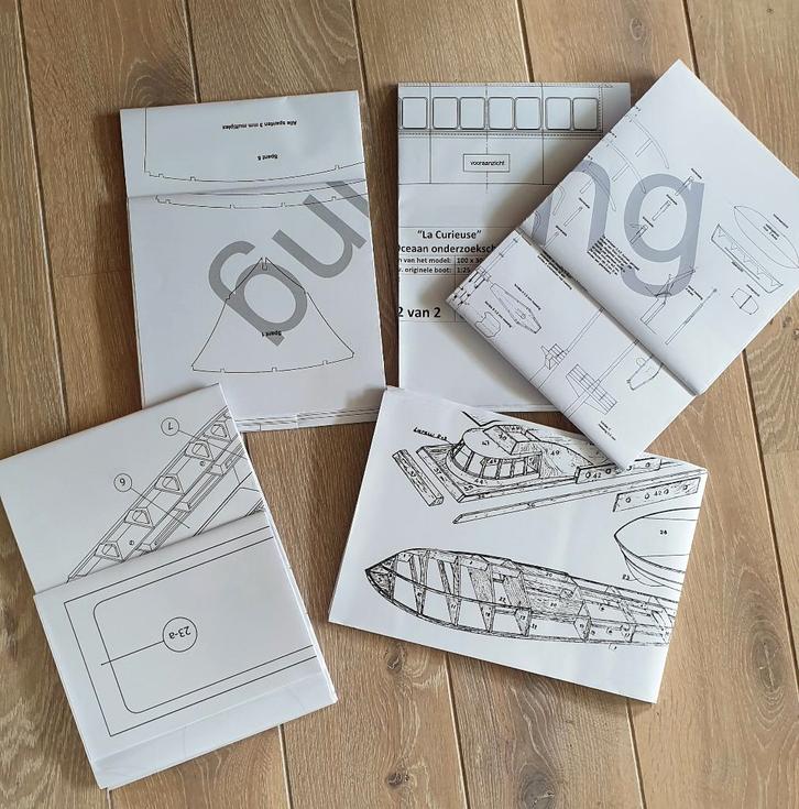 Diverse bouwplannen modelwerkschepen, Hobby en Vrije tijd, Modelbouw | Boten en Schepen, Nieuw, Verzenden