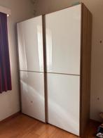 Garderobe met schuifdeur, Huis en Inrichting, Kasten | Roldeurkasten en Archiefkasten, Ophalen, Gebruikt, 100 tot 150 cm, 200 cm of meer