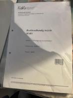 Boekhoudkundig inzicht, Ophalen, Nieuw, Hogeschool
