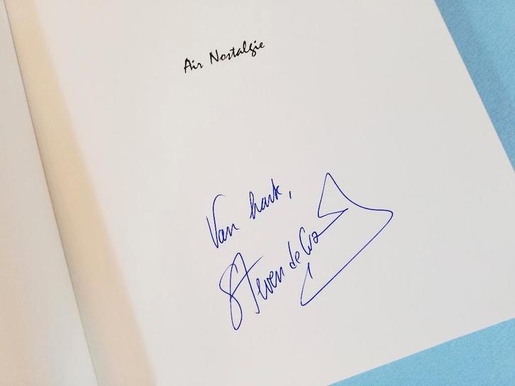 Sabena Boek Air Nostalgie gehandtekend unieke foto's archief, Boeken, Geschiedenis | Nationaal, Nieuw, 20e eeuw of later, Ophalen of Verzenden