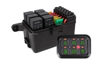 Bedieningspaneel met power unit 6 knops 12V beschikbaar voor biedingen