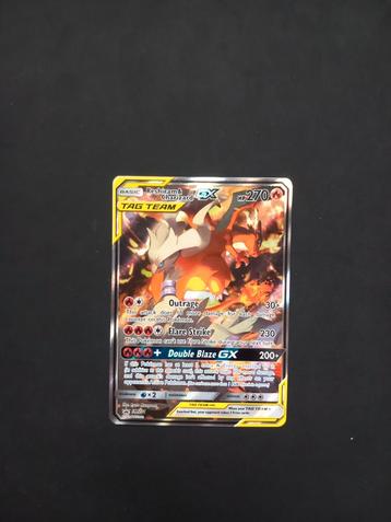 Reshiram et Charizard GX, Enlèvement ou Envoi, Comme neuf, Cartes en vrac, Foil