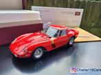 CMC 1/18 Ferrari 250 GTO RHD – Ron Fry – London Motor Show, Ophalen of Verzenden, Nieuw, Motor