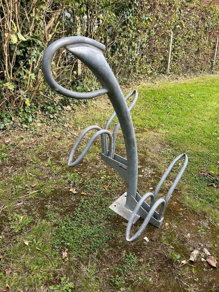 TuliP fietsenrek tweezijdig - Aantal 2 RVS, Fietsen en Brommers, Fietsaccessoires | Fietsenrekken, Nieuw, Ophalen