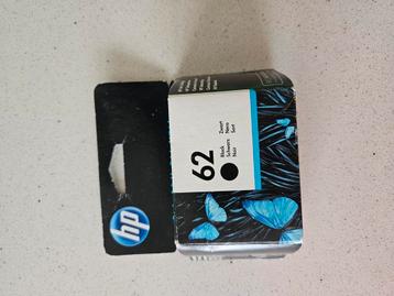 HP 62 originele zwarte inktcartridge beschikbaar voor biedingen