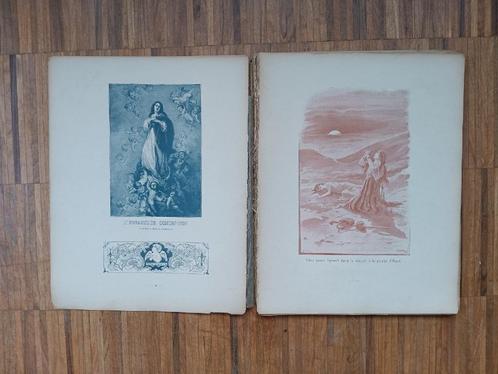 Album Des Enfant, antiek prentenboek met prachtige gravures, Antiek en Kunst, Antiek | Boeken en Manuscripten, Ophalen of Verzenden