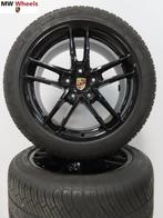 Originele Porsche 19 inch velgen Panamera winterbanden zwart, 19 inch, Gebruikt, 255 mm, Banden en Velgen