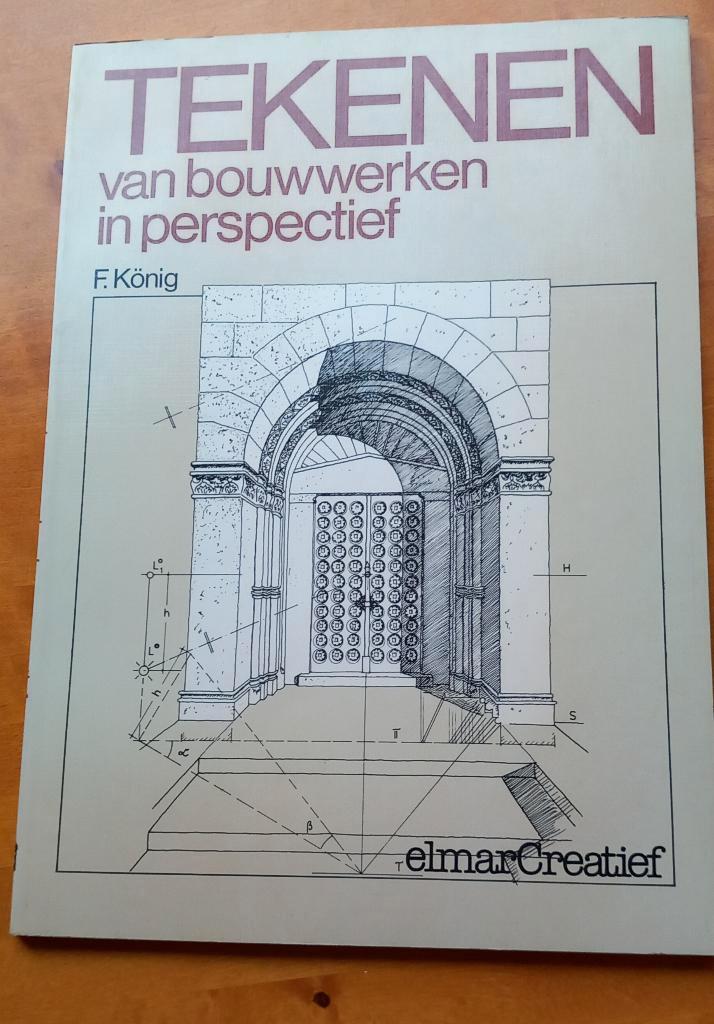 Tekenen van bouwwerken in perspectief, Boeken, Studieboeken en Cursussen, Gelezen, Niet van toepassing, Ophalen