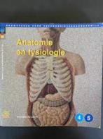 boek: anatomie en fysiologie van de mens + werkboek, Zo goed als nieuw, Hogeschool, Verzenden