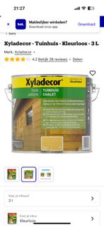 Vernis tuinhuis, Bricolage & Construction, Peinture, Vernis & Laque, Neuf, Moins de 5 litres, Autres couleurs, Enlèvement