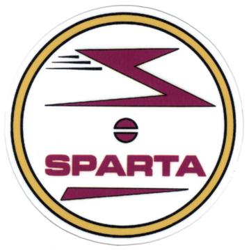 Sparta sticker #6 beschikbaar voor biedingen