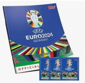 Autocollants TOPPS Euro 2024 disponible aux enchères