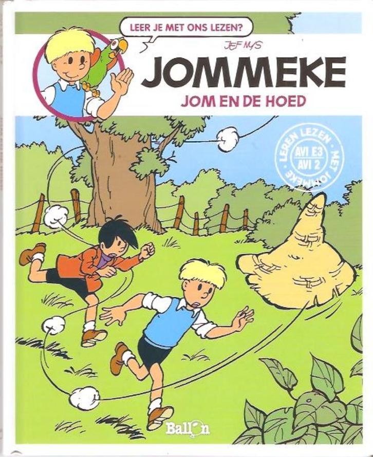 Jommeke - Jom en de hoed (hardcover), Boeken, Kinderboeken | Jeugd | onder 10 jaar, Gelezen, Fictie algemeen, Ophalen of Verzenden