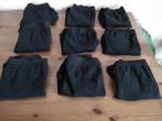 9 zwarte slips XL voor dames (CHIQUE) 95% katoen, CHIQUE, Verzenden, Zwart, Slip