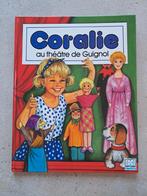 Livre illustré Coralie au théâtre de Guignol, Garçon ou Fille, Fiction général, Utilisé, Livre de lecture