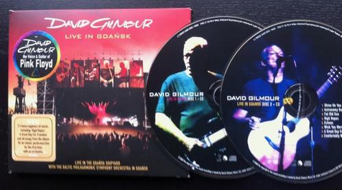 DAVID GILMOUR - Live in Gdansk (. 2CD set ), Cd's en Dvd's, Cd's | Rock, Zo goed als nieuw, Progressive, Ophalen of Verzenden