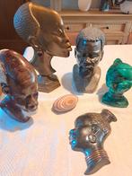 Beelden uit ebbenhout en ook in brons, allerlei uit Congo en, Antiek en Kunst, Kunst | Beelden en Houtsnijwerken, Ophalen