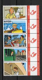 duostamps Tintin / Kuifje - "Vacances", Postzegels en Munten, Ophalen of Verzenden