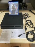 Playstation 4 Slim 1TB Sony + spel, Utilisé, Enlèvement ou Envoi, Sans contrôleur, 1 TB