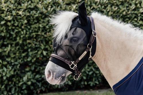 Kentucky Horsewear Vliegenmasker Slim Fit Shetland, Dieren en Toebehoren, Paarden en Pony's | Hoofdstellen en Tuigage, Gebruikt