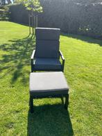 Tuin relax zetel Belfort position chair, Zweeds merk Brafab, Tuin en Terras, Tuinstoelen, Ophalen, Gebruikt, Aluminium, Verstelbaar