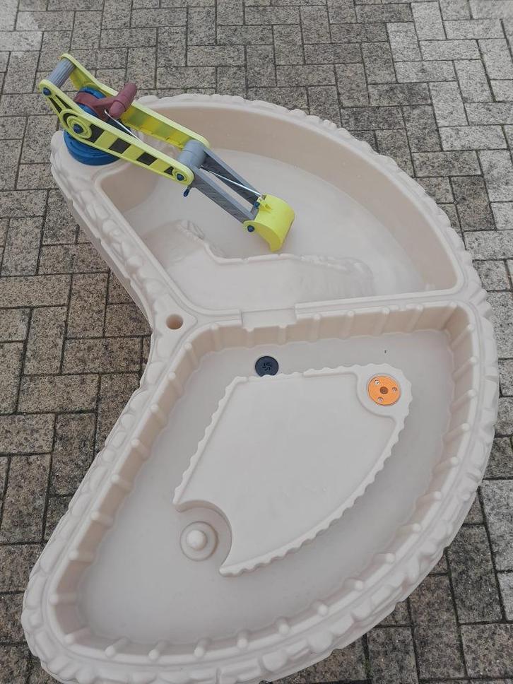 Little Tikes Bouwplaats Zandtafel te koop, Kinderen en Baby's, Speelgoed | Speeltafels, Zo goed als nieuw, Ophalen