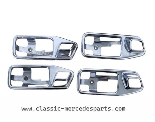 Chroomafwerking deuropener Mercedes w116, Auto-onderdelen, Carrosserie, Deur, Mercedes-Benz, Gebruikt, Ophalen of Verzenden