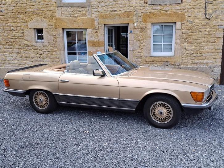 Mercedes 280SL avec seulement 80500 km, Auto's, Mercedes-Benz, Particulier, SL, Benzine, Euro 6, Cabriolet, 2 deurs, Handgeschakeld