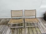 2 Tuinzeteltjes, Jardin & Terrasse, Chaises de jardin, Enlèvement, Utilisé, Bois
