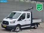 Ford Transit Open laadbak Hiab 009B-1 T kraan Euro6 Kraanwag, Auto's, Bestelwagens en Lichte vracht, Voorwielaandrijving, 2241 kg