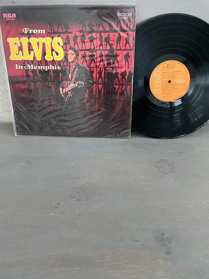 LP From Elvis in Memphis ( Elvis Presley), Cd's en Dvd's, Vinyl | Rock, Gebruikt, Ophalen of Verzenden