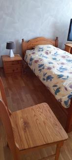 1persoonsbed, Huis en Inrichting, Ophalen, Zo goed als nieuw, Hout, Overige kleuren