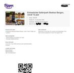 4 tickets Beekse Bergen, Drie personen of meer, Meerdaags