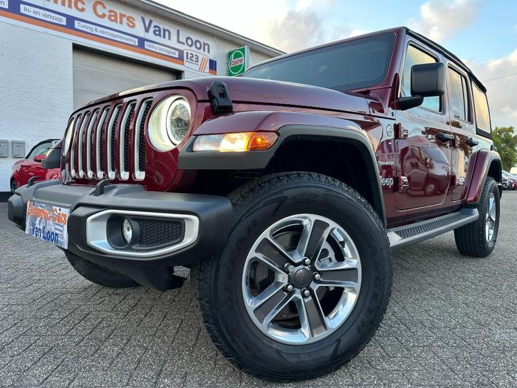 Unlimited 2.0 TGDI Soft AWD Auto, Carplay, LICHTE VRACHT., Auto's, Jeep, Bedrijf, Te koop, Wrangler, 4x4, ABS, Achteruitrijcamera