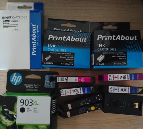 HP 903 inkt | HP 903XL | partij, Computers en Software, Printerbenodigdheden, Zo goed als nieuw, Cartridge, Ophalen of Verzenden